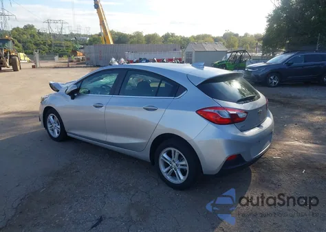 2018 Chevrolet Cruze Lt Auto из США, поврежденный, VIN 3G1BE6SM9JS595916